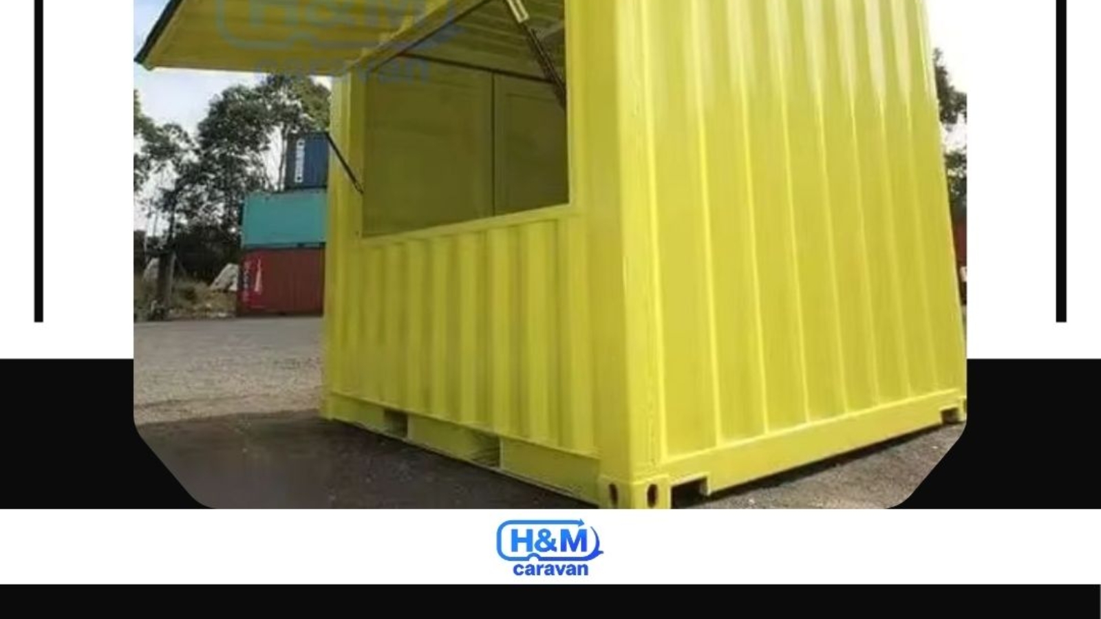 كرفانات وحاويات مجهزة للمطاعم